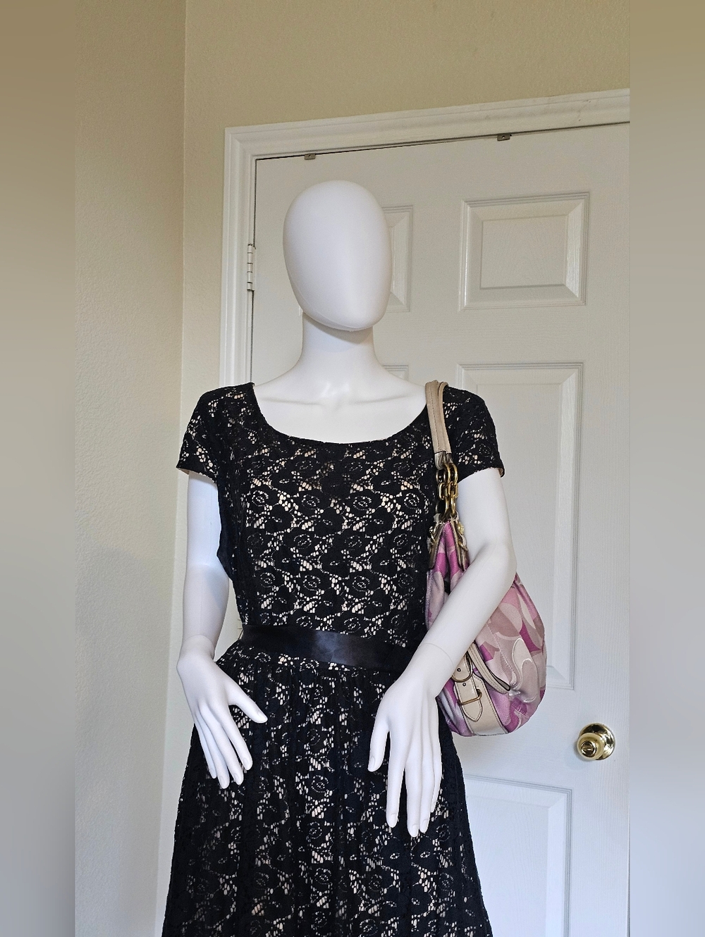 Coach Madison Op Art Handbag - Picture 3 of 11